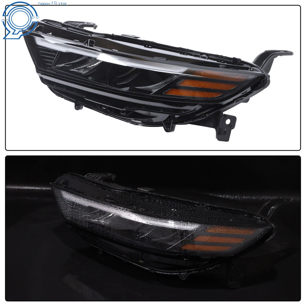 LED Headlamp for Honda Accord (2023–2024) Left with DRL Signal Black Trim