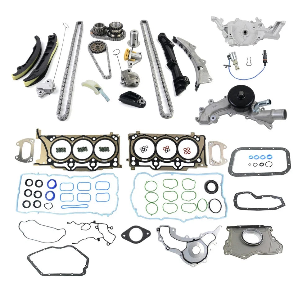 Timing Chain Pump & Head Gaskets for Chrysler Dodge Jeep 3.6L V6 (2011–2015)