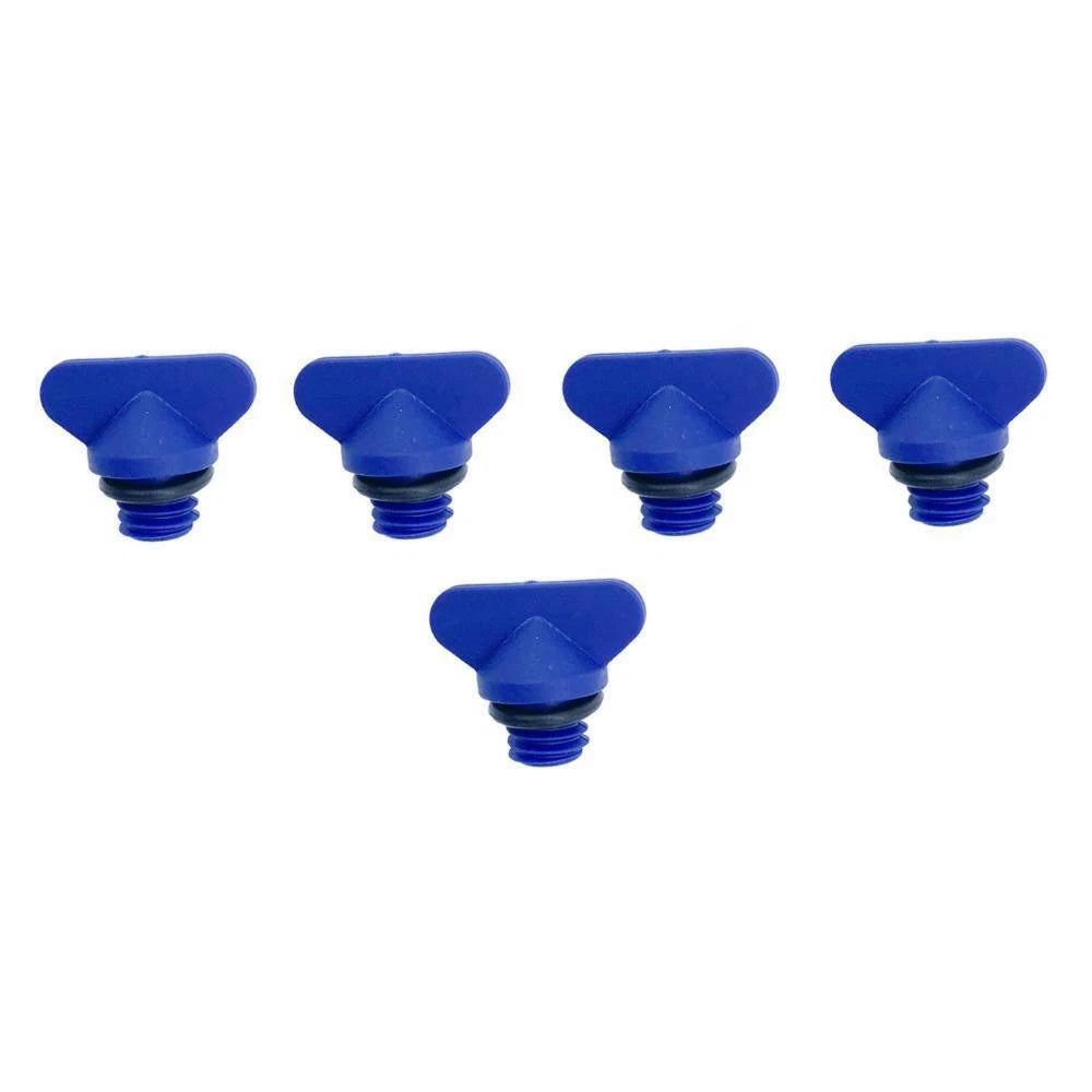 5 Pack Exhaust Manifold Water Drain Plug Screw Kit for Mercruiser (22-806608A02)