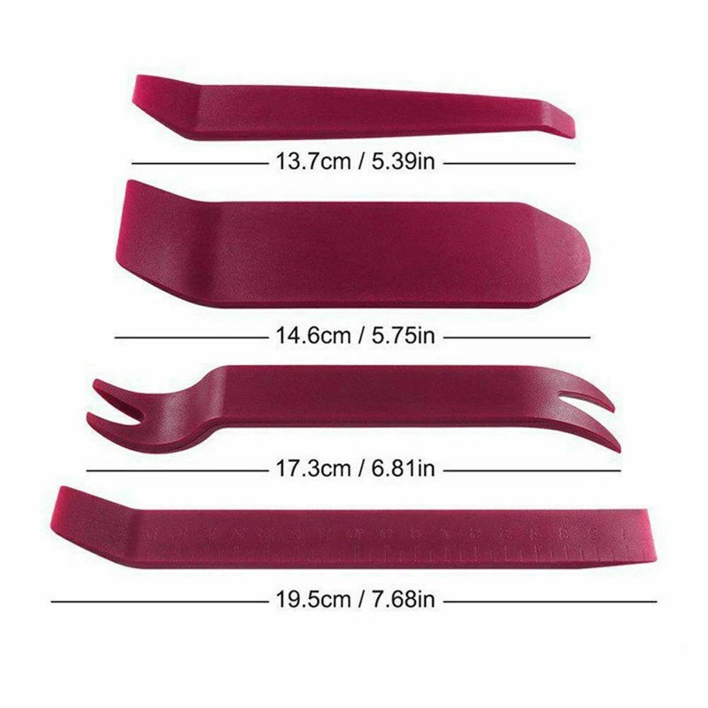 Set of 4 Plastic Panel Removal Tools for Car Truck