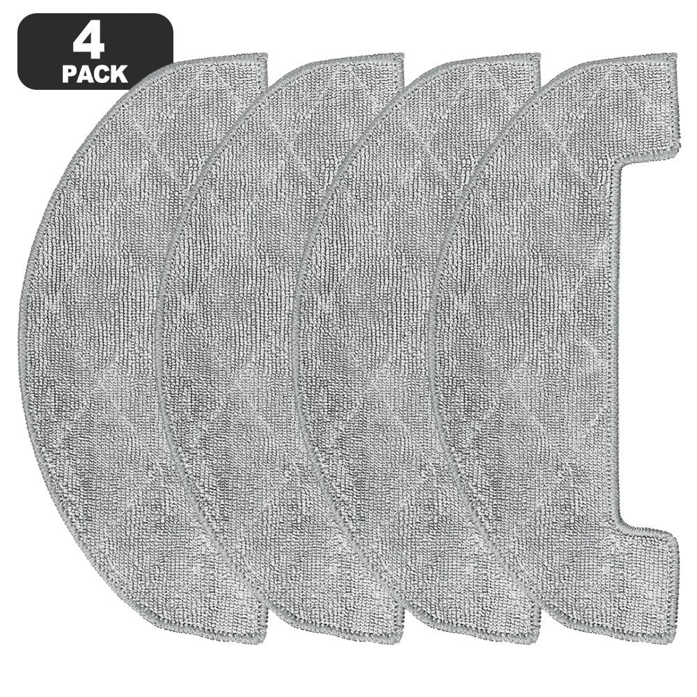 Mop Cloth Kit Set of 4 for MYBOT X9 PRO Robot Vacuum Cleaner