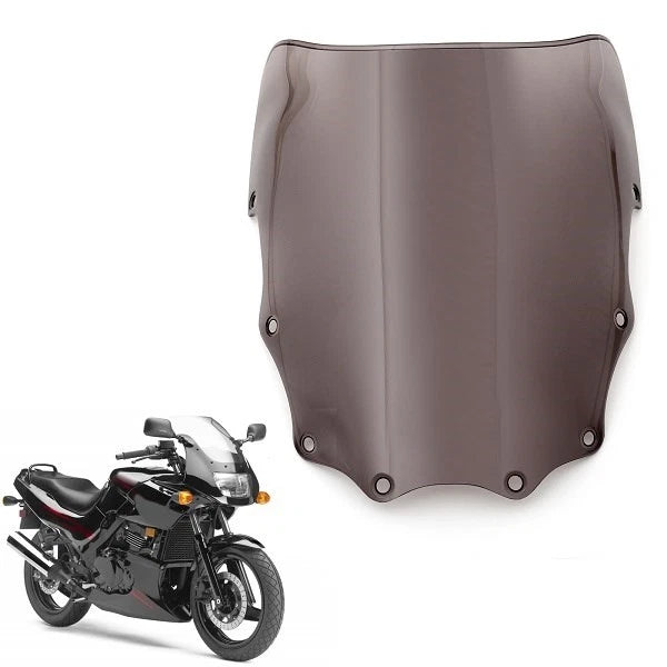 ABS Moto Windshield for Kawasaki EX500 Ninja 500R (1987–2009) Smoke