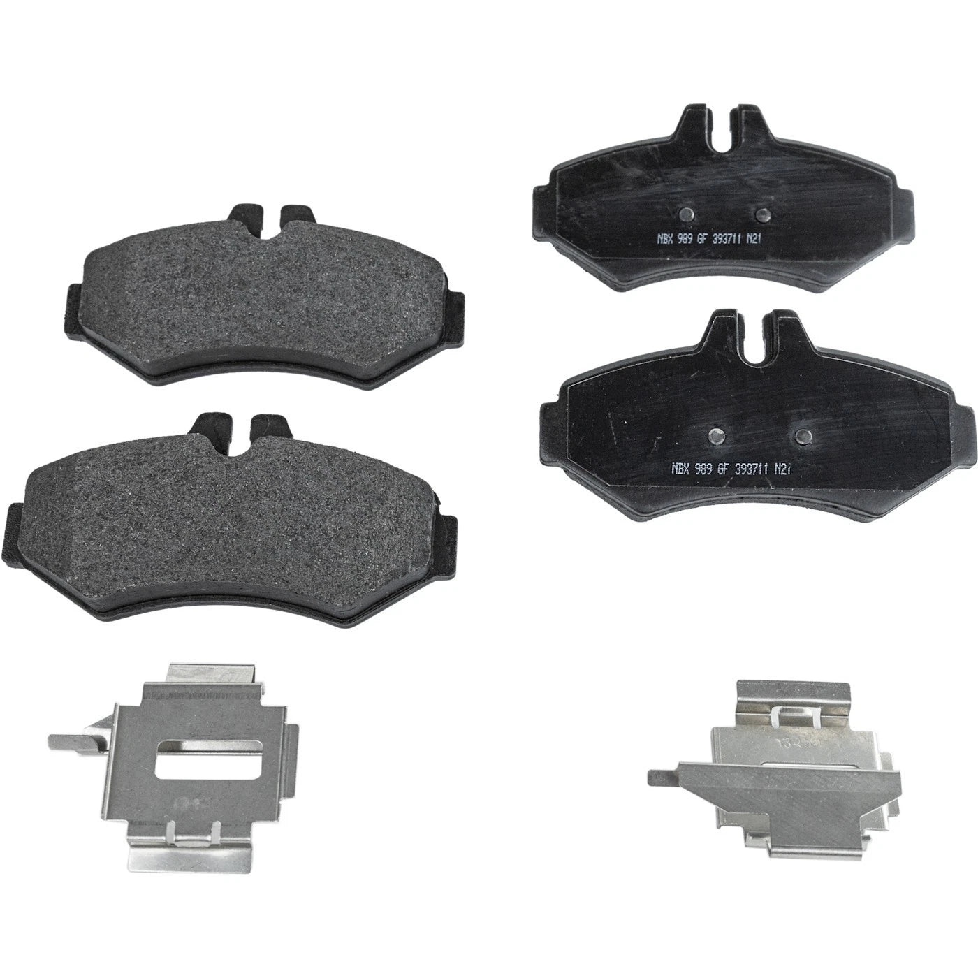 Semi-Metallic Brake Pad Set for Dodge Sprinter 2500 (2003–2006)