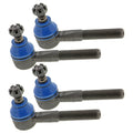 Set of 2 Mevotech Supreme Inner Outer Steering Tie Rod Ends for Dodge B100 B250 (1975–1990)