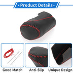 1 Pc Gear Shift Knob Cover for Chevrolet Malibu (2016–2020) Black Red