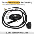Horn Switch Kit with Wire for Kawasaki Mule PRO-MX LE/EPS/Camo/SE KAF700 (2019–2024)