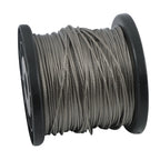 328ft Wire Rope for Various Applications (7×7, 1.5mm, 304 Stainless Steel)