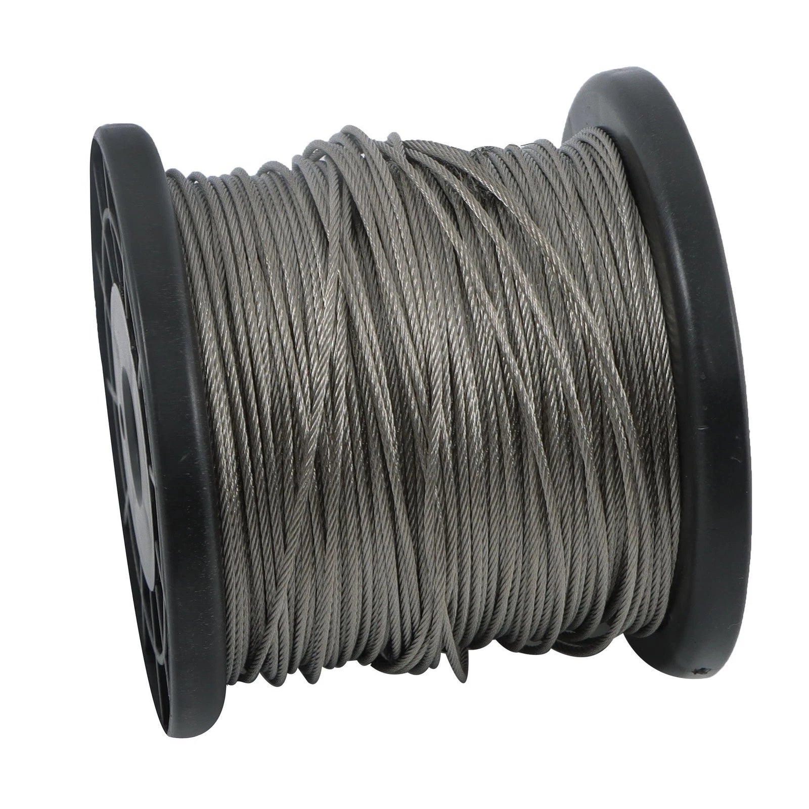 328ft Wire Rope for Various Applications (7×7, 1.5mm, 304 Stainless Steel)