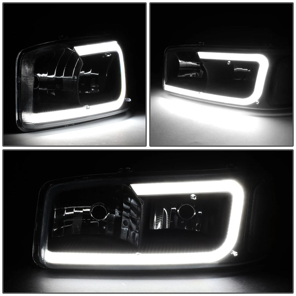 LED DRL Headlight & Bumper Lamps for GMC Yukon XL/Sierra Denali (2000–2006)