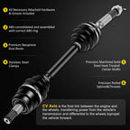 2X Front CV Axle Shaft for Kawasaki Mule 610 (2005–2021)