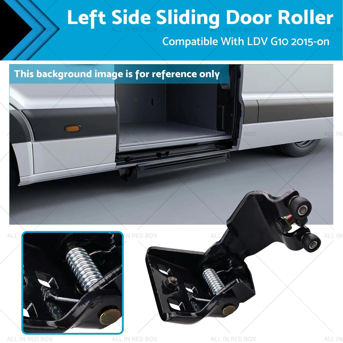 Left Side Sliding Door Roller for LDV G10 (2015–Present)