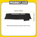 Dashboard Cover Mat Pad for Nissan Titan (2004–2012) Anti Glare Black