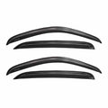 Smoke Acrylic 4pc Outside Channel Side Window Deflector for 07-17 Jeep Patriot