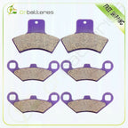 Front and Rear Brake Pads for Polaris Trail Blazer 250 (1999–2004) Carbon Fiber