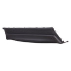 Replacement Black Textured Polypropylene Rear Lower Valance Panel