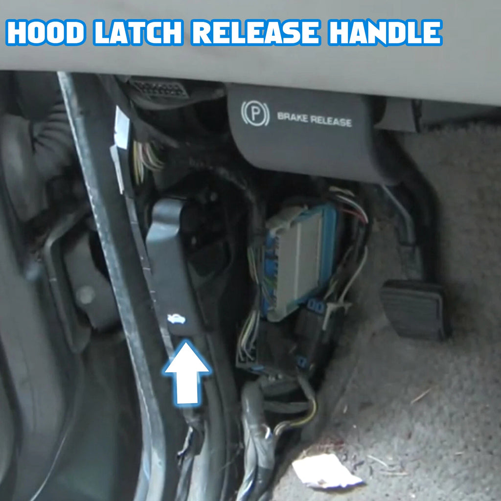 Hood Latch Release Pull Handle Repair Kit for Chevrolet GMC Cadillac (1999-2013)