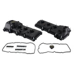 Pair Engine Valve Covers for Ford Edge Explorer F-150 Mustang (2011-2019)