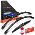 Set of 3 Windshield Wiper Blades for Buick Enclave (2008–2017)