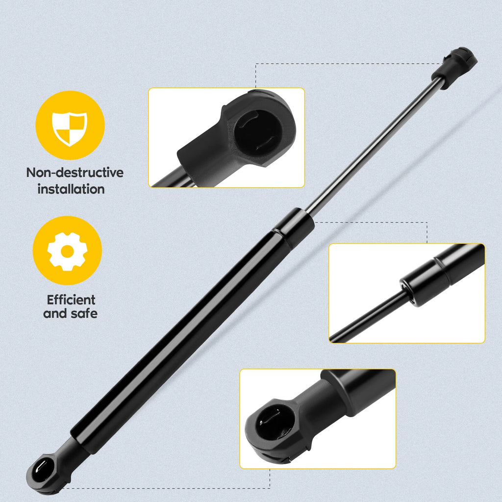 2 Rear Glass Window Lift Supports for Smart Fortwo 450 (2000–2007)