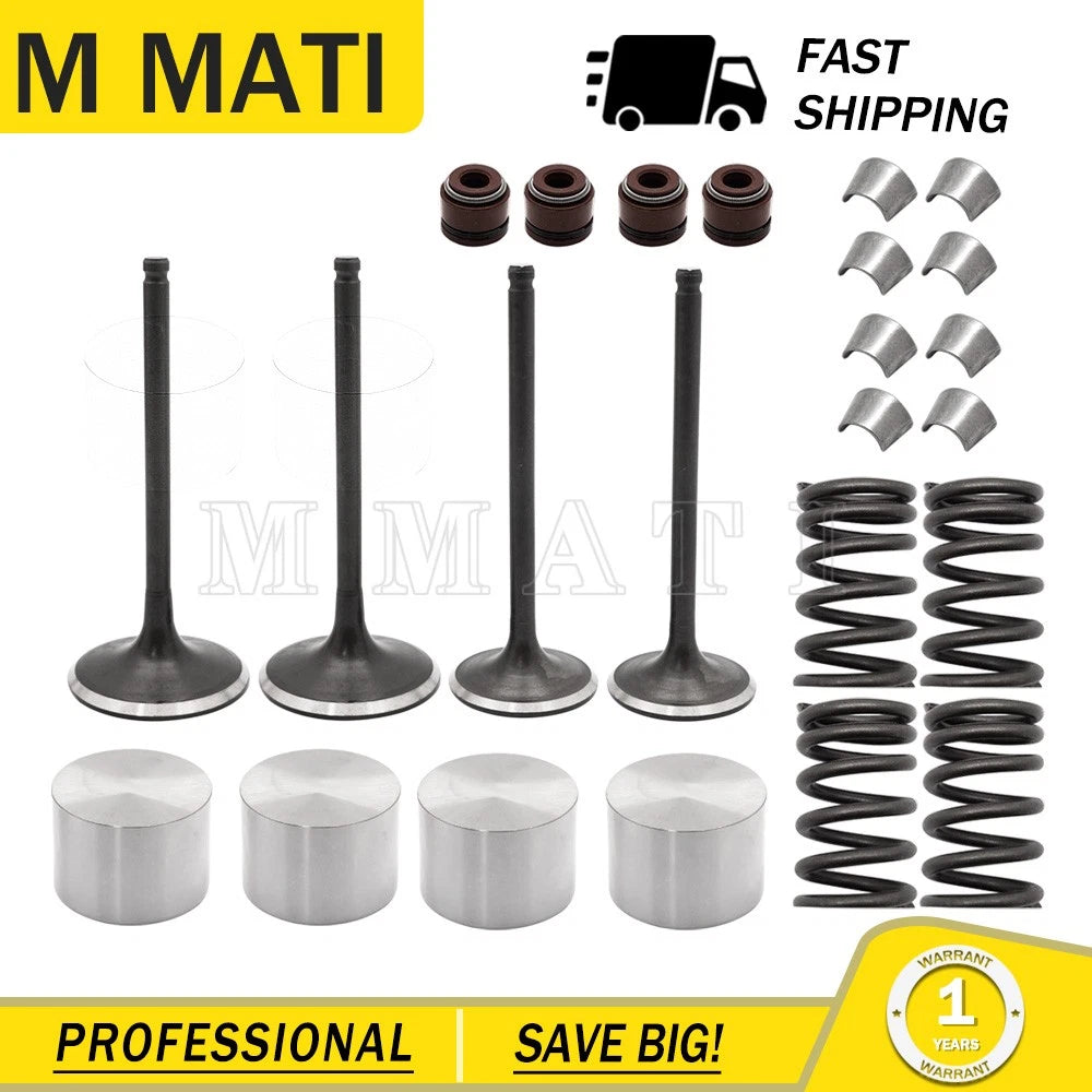 Kibblewhite Intake & Exhaust Valves Springs Seals Kit for Suzuki LTZ400 Z400 (2003–2009)