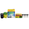Set of 4 Mann Filters & 4 Denso Iridium Power Spark Plugs for Audi A4