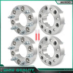 Set of 4 Wheel Adapters 6x135 to 6x5.5 1.5" M14x2 for Ford F-150 (2004–2014)
