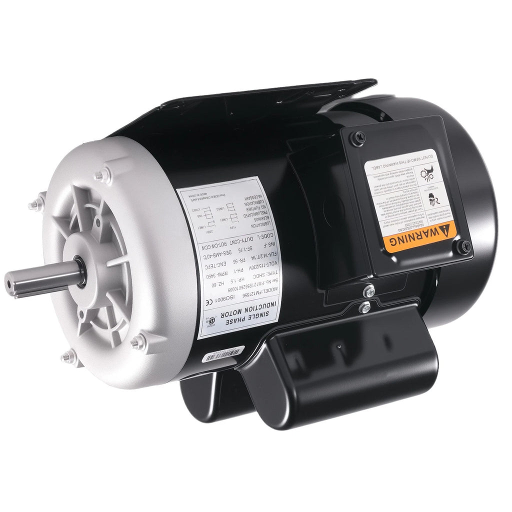 1.5HP Electric Motor 115V/230V ODP 56 Frame (3450RPM, 60Hz)