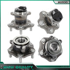Set of 4 Wheel Bearing Hubs for Nissan Sentra (2013–2019)