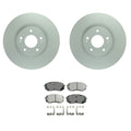 Set of 4 Bosch QuietCast Rotors & Akebono ProACT Pads for Tucson