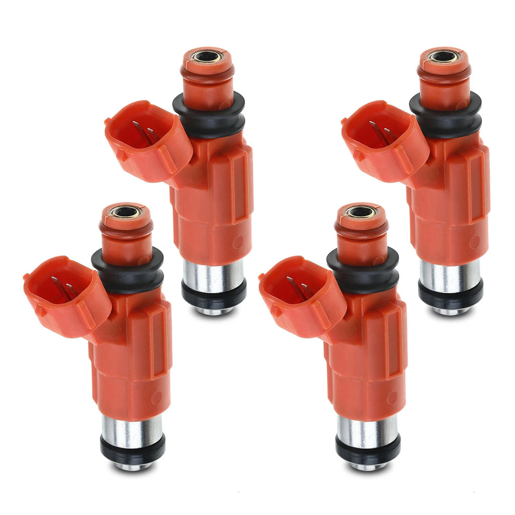 Set of 4 Fuel Injectors for Chevy Tracker Mitsubishi Mirage (1997–2001)