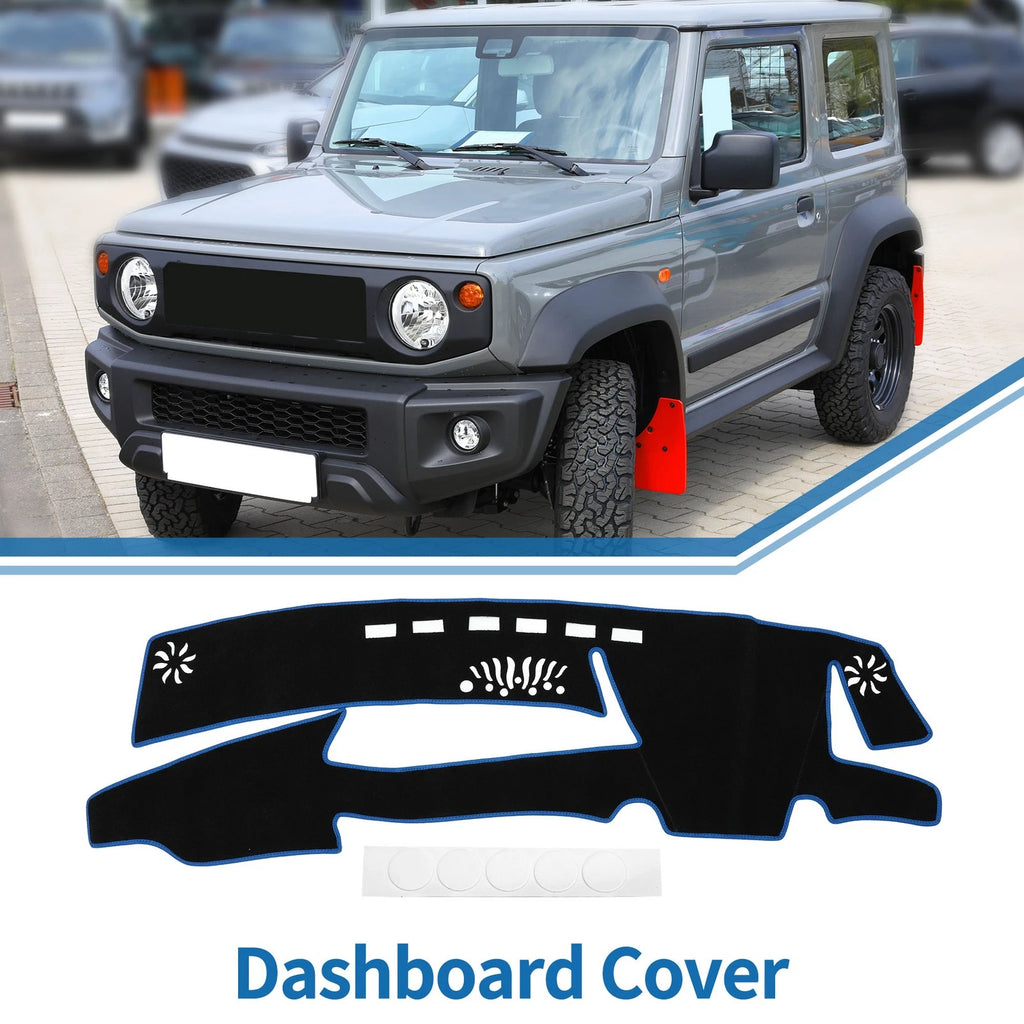 Dashboard Cover Mat for Lexus ES 300h (2021–2023) Sun Protector Black Blue