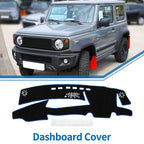Dashboard Cover Mat for Lexus ES 300h (2021–2023) Sun Protector Black Blue