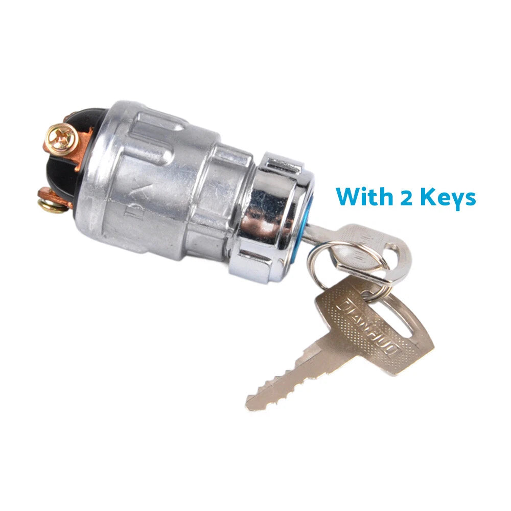 3 Position Ignition Switch Key Lock for Motorcycle Tractor (Universal)