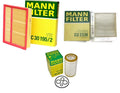 Mann Oil Air Paper Cabin Filter Kit for Mercedes W163 ML320 ML350 ML500 ML55 AMG (1998–2005)