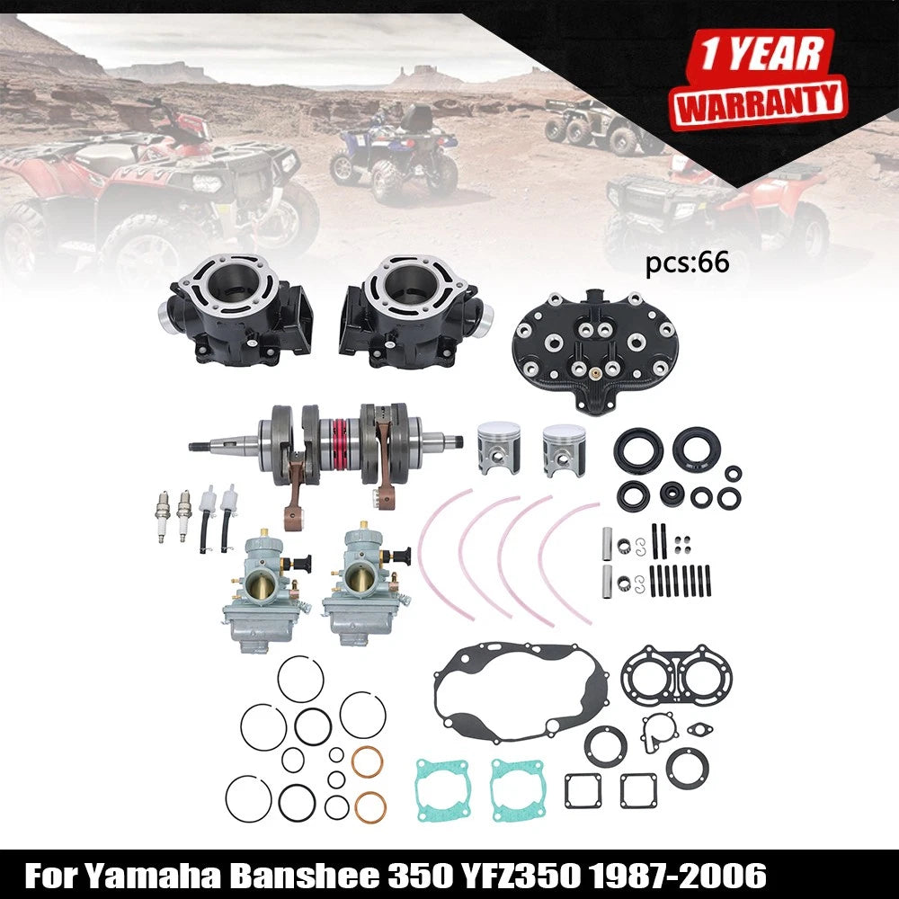 Carburetor Gasket Kit for Yamaha Banshee 350 (1987â2006)