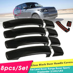 4 Door Handle Cover Kit for Land Rover LR2 LR3 Freelander 2 (2007–2015)