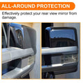 Pair Tow Mirror Cap Cover for Chevy Silverado GMC Sierra (2014–2019)