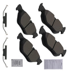 Rear Ceramic Brake Pads Kit for BMW 128i 320i 323i 325i 325xi 328i (2008–2013)