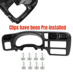 Single Din Dash Trim Bezel for Chevrolet Blazer 1998–2004
