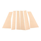 6 x Pillar Post Door Window Cover Trim for Mitsubishi Pajero Sport (2016-2023)