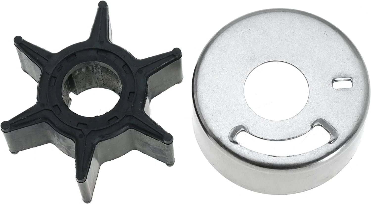 Water Pump Impeller Repair Kit for Yamaha Outboards 25 30HP (61N-W0078-11)