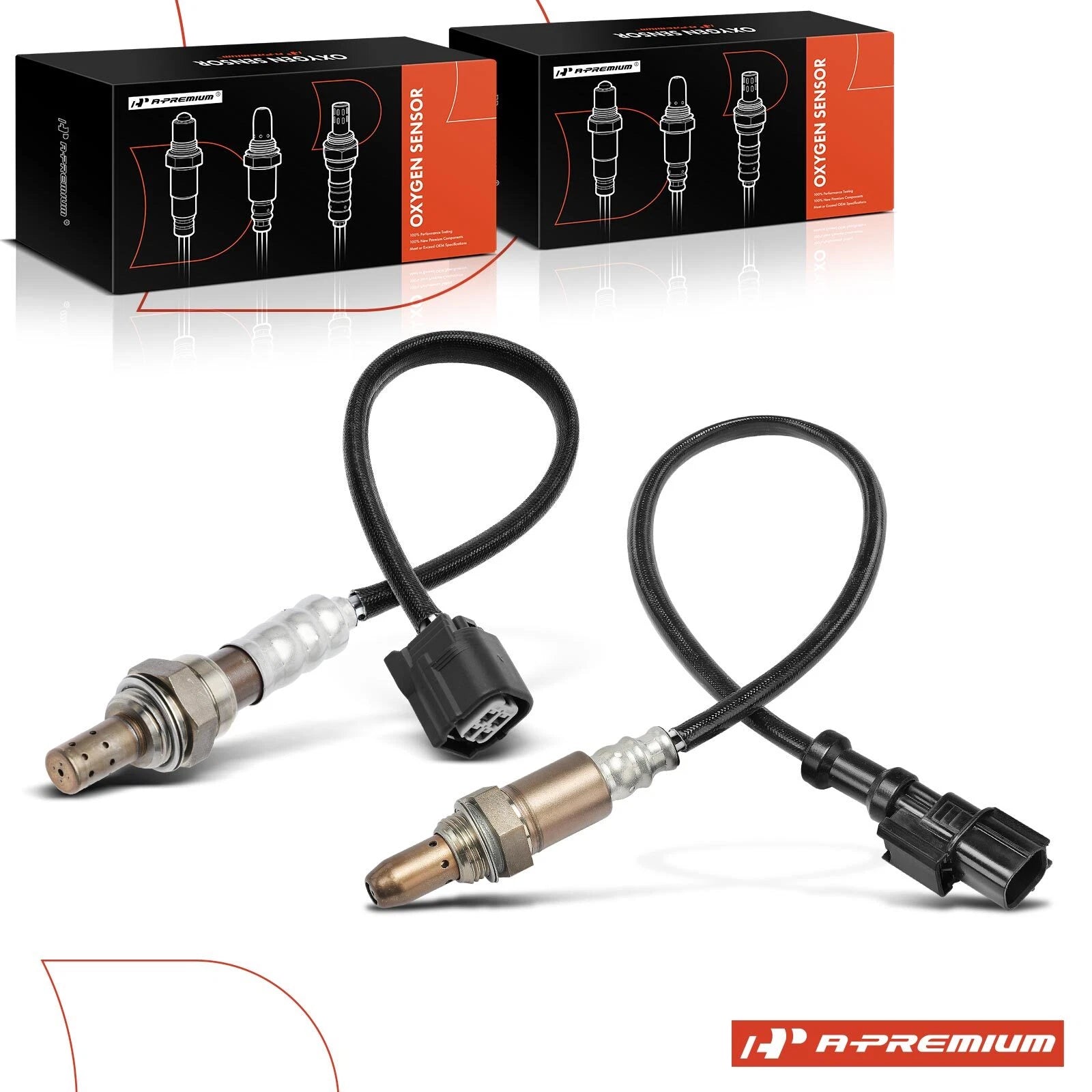 2X O2 Oxygen Sensors for Honda Accord Acura TSX (2003–2008)