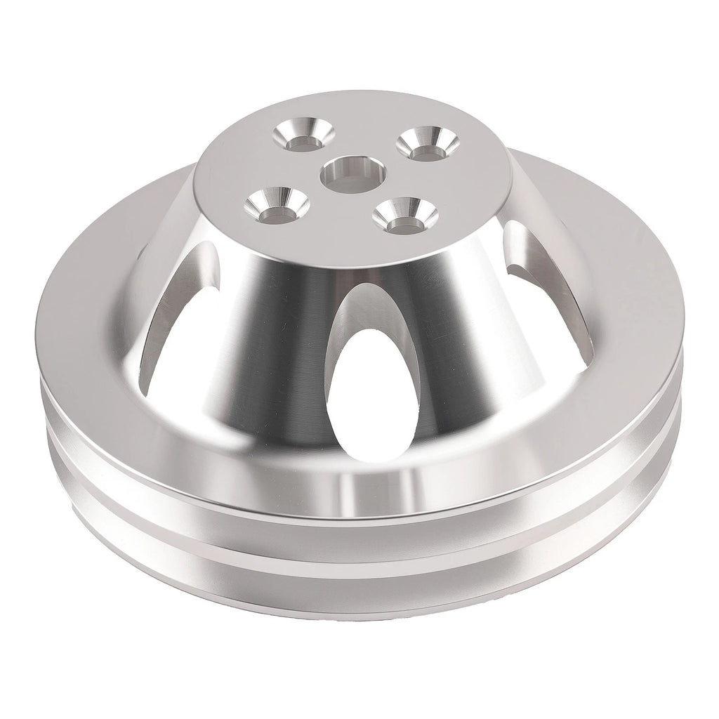 Chrome Water Pump Pulley for Chevy Big Block 396-454 (1965–1990)