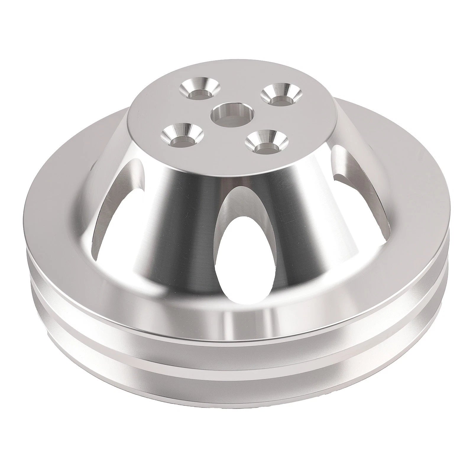 Chrome Water Pump Pulley for Chevy Big Block 396-454 (1965–1990)