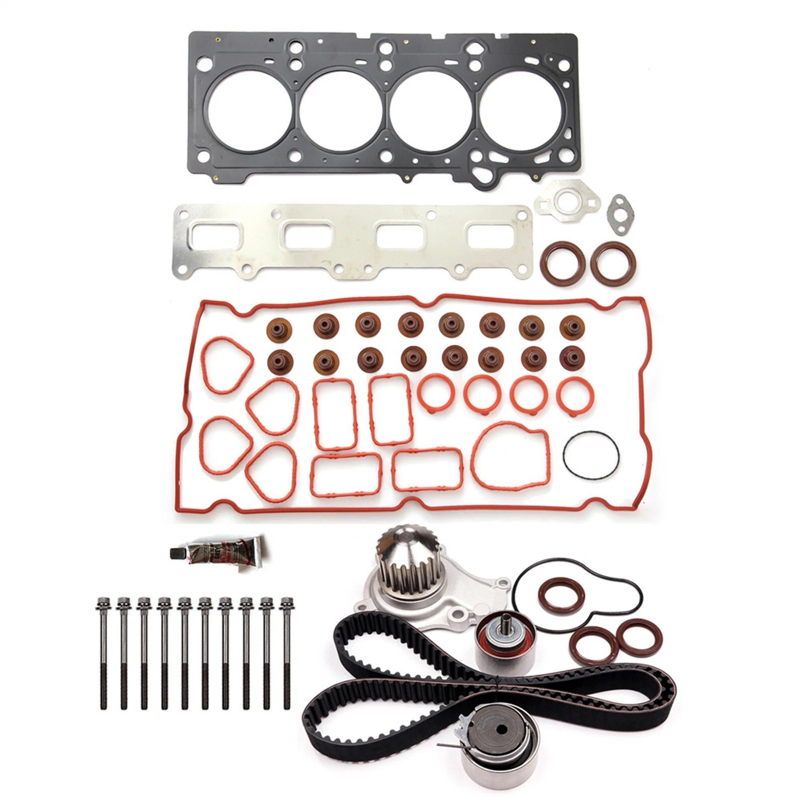 Timing Belt Water Pump Kit & Head Gasket Set for Chrysler PT Cruiser (2008–2009)