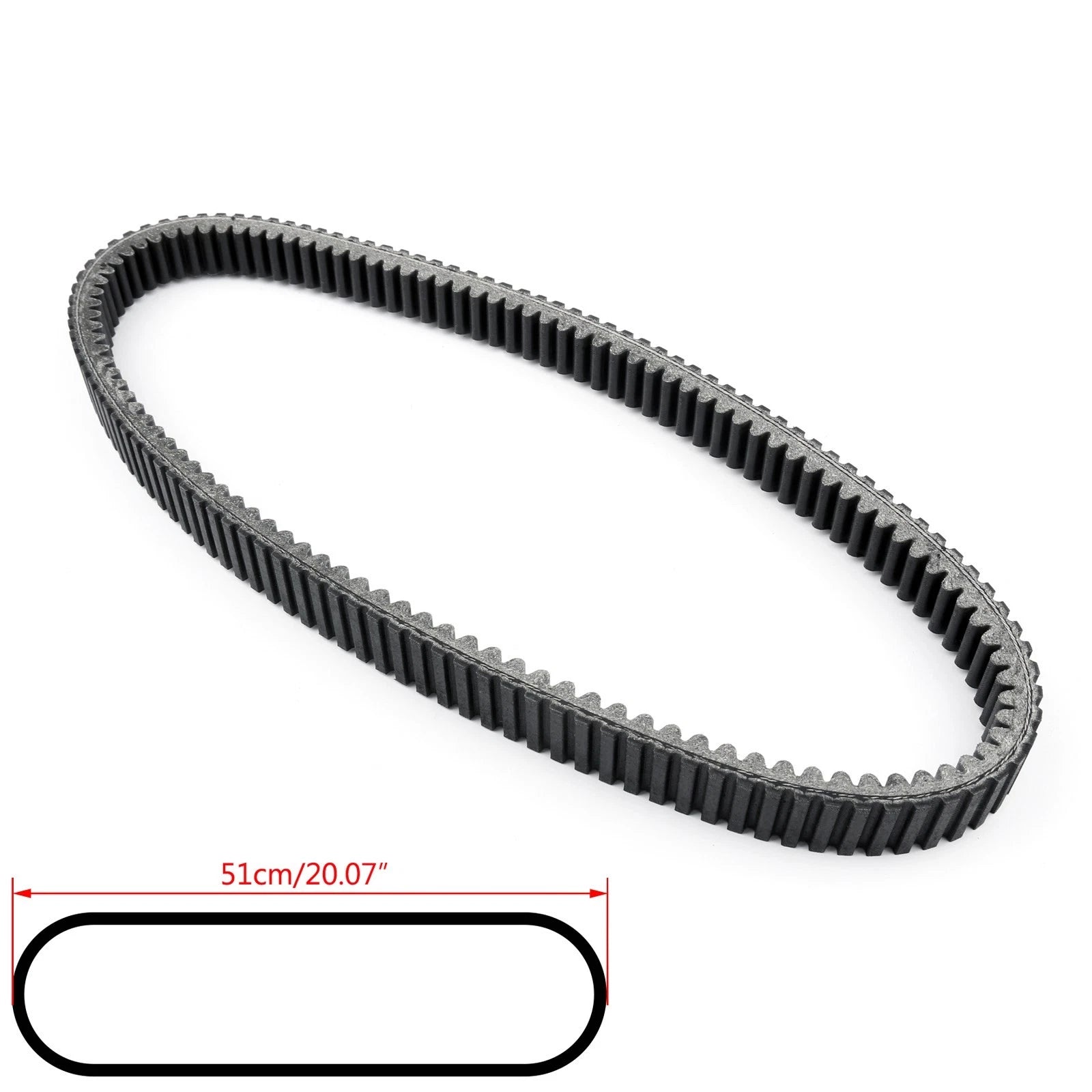 Drive Belt 59011-1078 for Kawasaki KAF950 Mule 2510 Diesel 3010 Diesel (1998–2009)