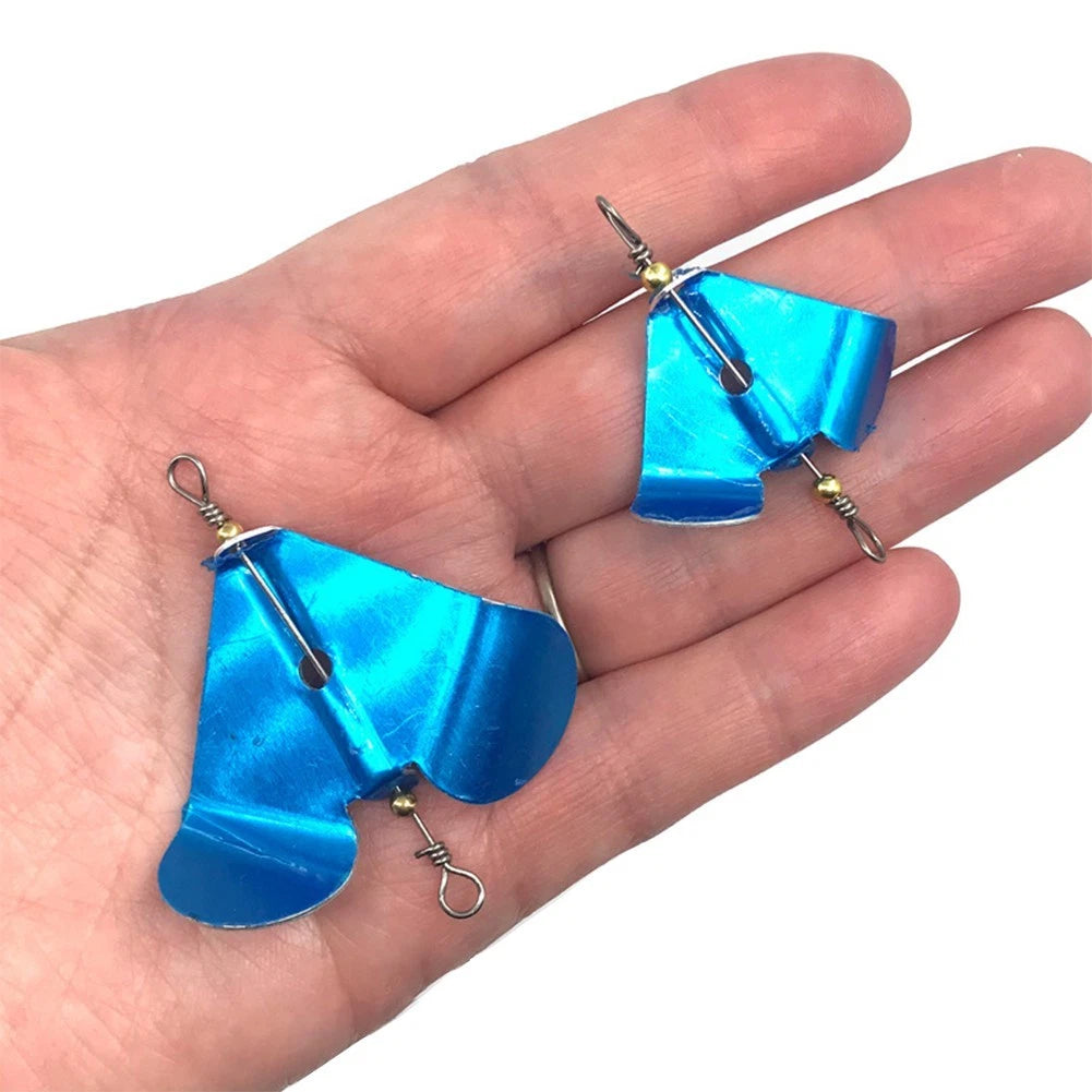 Propeller Blades for Bait Accessories (Wear-Resistant, Lifelike Metal)