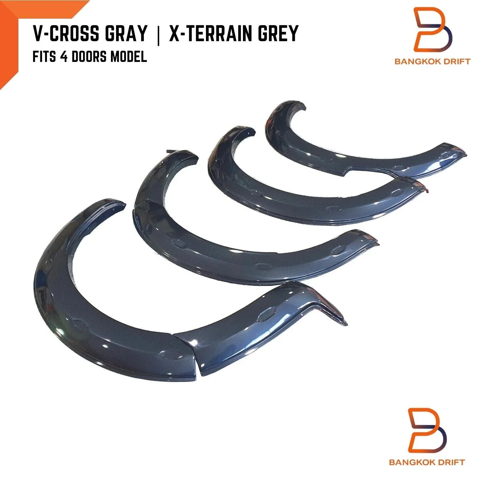 Fender Flares for Isuzu D-Max 4Door Dual Cab (2020-2023)