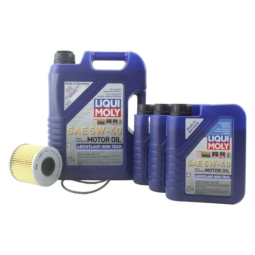 Oil Change Kit for Audi ABZ 4.2L (1997–2001) - 8L Liqui Moly 5W-40