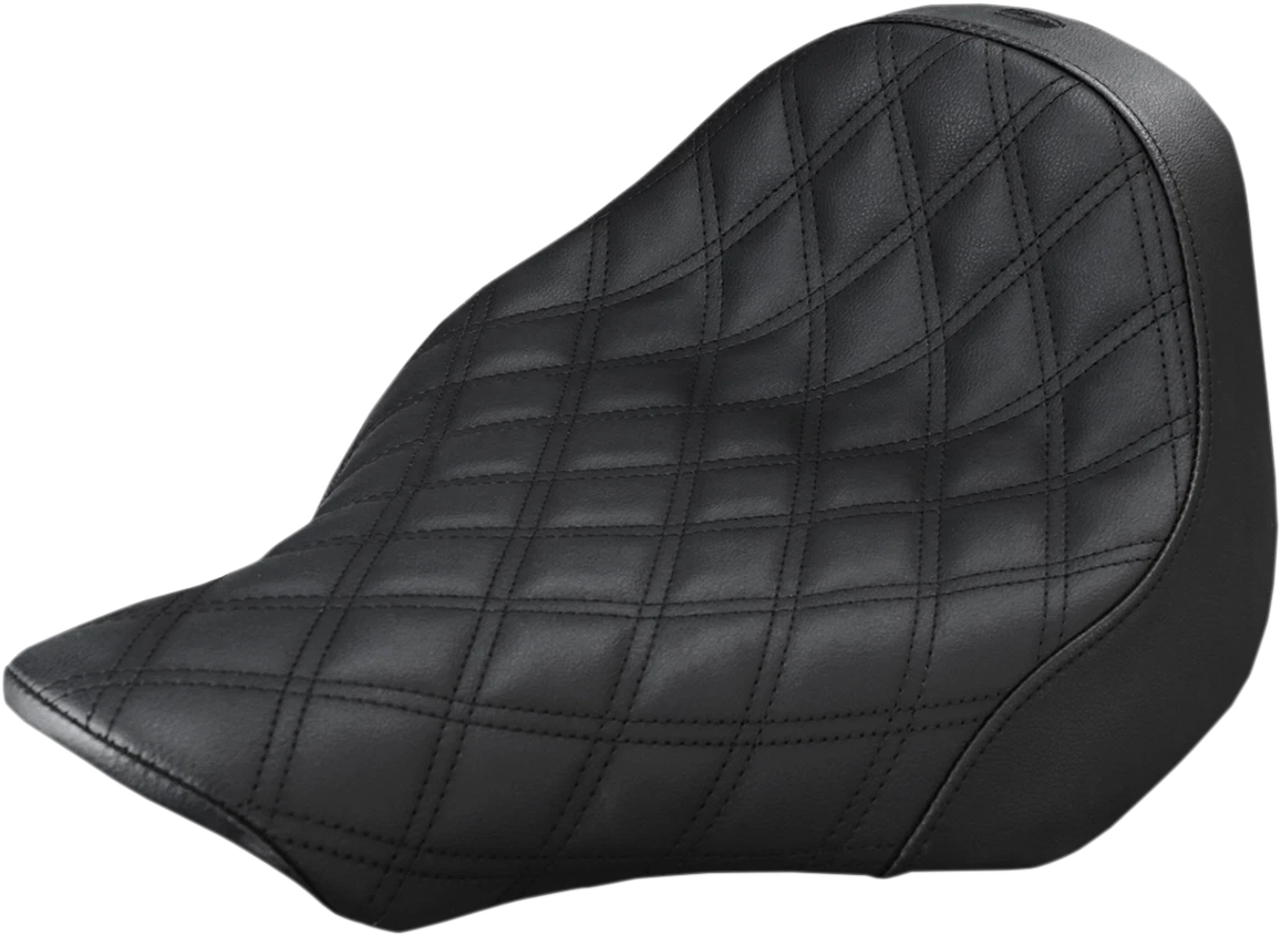Saddlemen Renegade Solo Seat for FXSB (2013–2017) - Lattice Stitched - Black